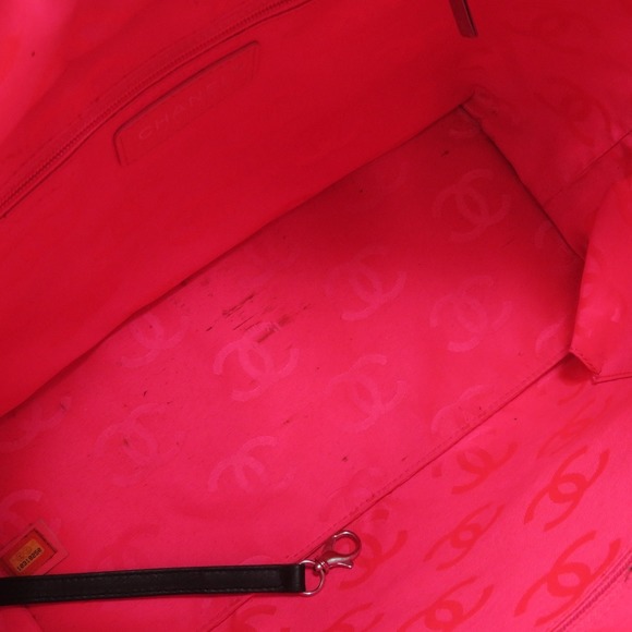 Chanel Cambon Line Tote Bag Calf Black - Picture 5 of 9